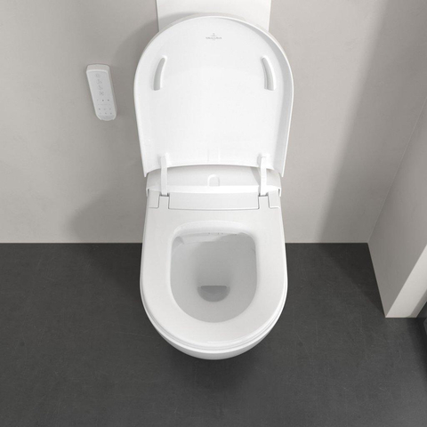 Villeroy & Boch Viclean douche wc - 61.2cm directflush CeramicPlus - spoelrandloos - White Alpine (glans wit) SW1387159