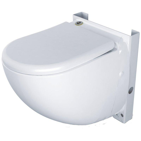 Sanibroyeur Sanicompact Comfort WC suspendu broyeur – chasse 1,8/3 litres – avec abattant – blanc 0620213