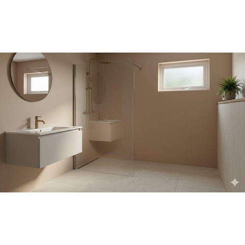 SAMPLE Terravito Bemico Keramische wand- en vloertegel - gerectificeerd - Ivory SW1471769