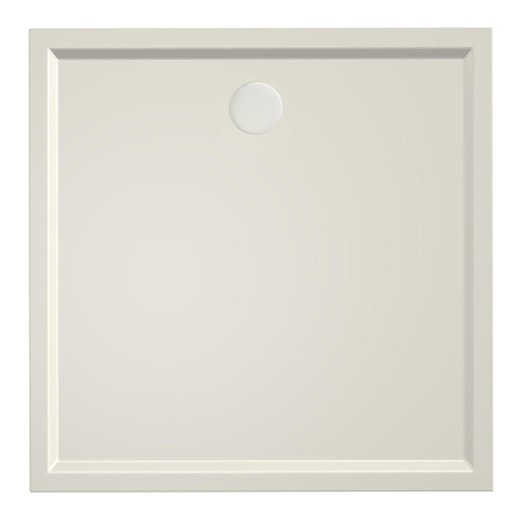 Xenz Mariana receveur de douche - 100x100x7 - Acrylique - pergamon SW378615