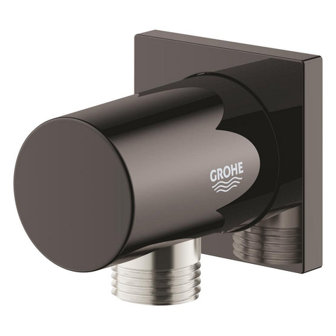 Grohe Rainshower Wandaansluitbocht - 1/2" - zonder houder - hard graphite (antraciet) SW1077504