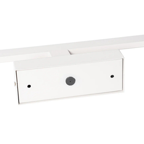 QAZQA Jerre Applique murale - 62x13.5x5.5cm - LED incl. - IP44 - blanc mat SW1187245
