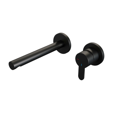 Brauer Black Edition Mitigeur lavabo encastrable économiseur d'énergie Noir mat SW385405