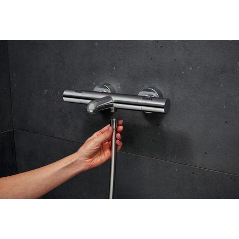 Hansgrohe Ecostat fine Opbouw bad - thermostaat - chroom (zwart) SW1152217