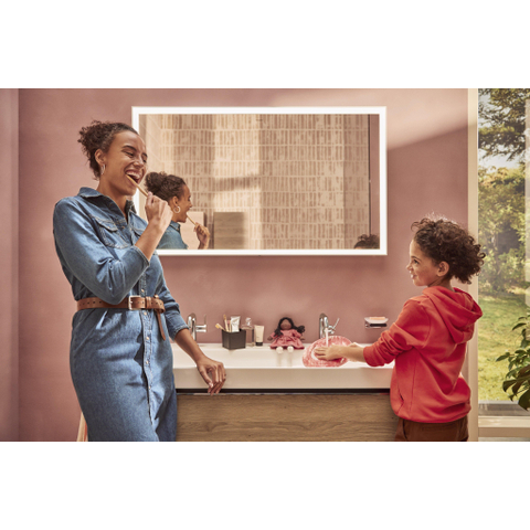 Hansgrohe Tecturis s Eengreeps wastafelkraan - 110 Fine - coolstart - zonder waste - hoogglans chroom SW918804
