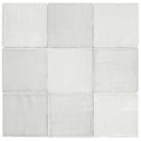 SAMPLE Ceralto Nordico Line Wandtegel 13x13cm 8.5mm witte scherf Blanco SW914453