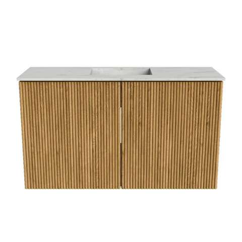 Mondiaz JOYA-DLUX 70cm toiletmeubel - kleur Oak - Wastafel FAYE positie Midden Zonder kraangat kleur Opalo. SW1422119