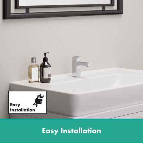 Hansgrohe Vernis Shape Toiletkraan - voor koud water zinc - zonder afvoer - hoogglans chroom SW651523