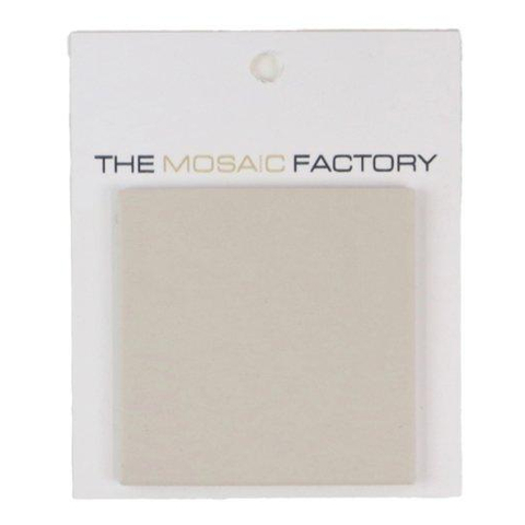 ÉCHANTILLON The Mosaic Factory London mozaïektegel - 30x30cm - wand en vloertegel - vierkant - full body - Porselein - mat white (wit) SW1441565