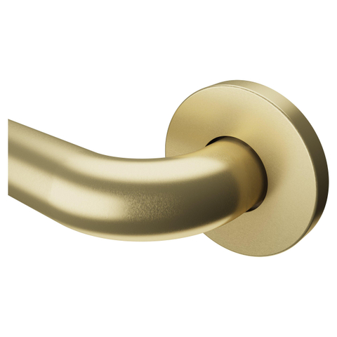 Haceka Kosmos Comfort Wall Barre d'appui de baignoire - 55cm - angle - or brossé SW1245283