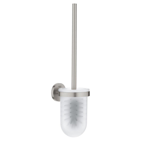 Grohe Start Toiletborstelhouder - wandmontage - rond - open - Supersteel (RVS) SW878342