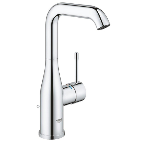 GROHE Essence Robinet de lavabo à poser - saillie 12,7 cm - taille L - bec haut orientable - vidage - chromé SW656555