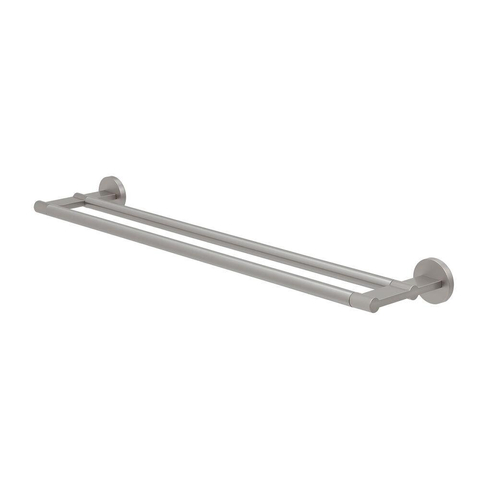 Tiger Noon Handdoekhouder - 60cm - dubbel - geborsteld RVS SW296124