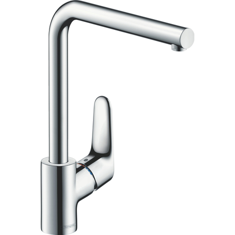 Hansgrohe Focus m41 Eengreeps keukenmengkraan - 280 - rvs look GA66531