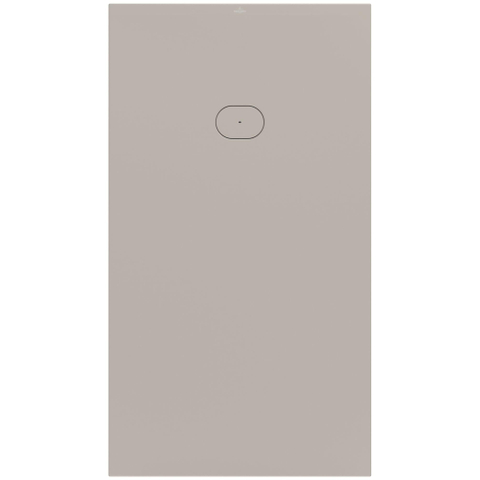 Villeroy & Boch Ecora douchebak - 180x100x4.5cm - afvoer korte zijde - almond (beige) SW1558928