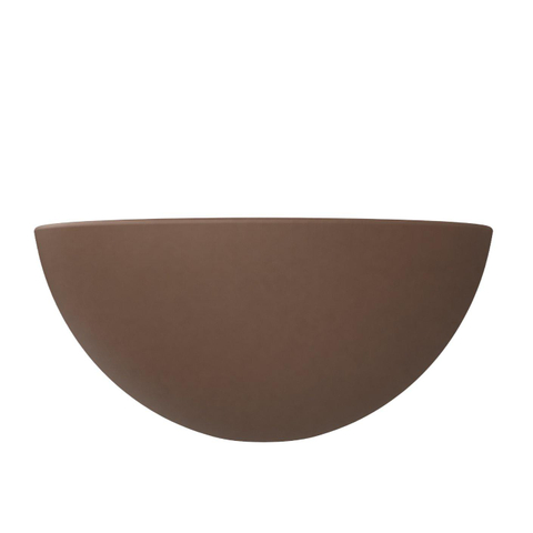 Arcqua Prince Opbouw Waskom - rond - 38cm - mat chocola SW1584235