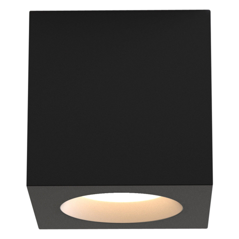 Astro Kos Square II Opbouwspots 8.5x8.5x8.5cm LED IP65 fitting GU10 zwart SW420083