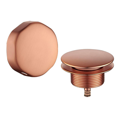 Wiesbaden Wiesbaden knop/plug badoverloopcomb. geborsteld brons SHOWROOMMODEL SHOW21259