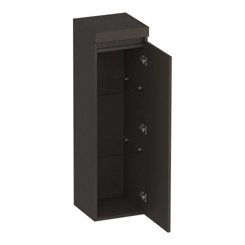 BRAUER Joy armoire de salle de bains - 120x35x35cm - 1 porte - sans poignée - ouverture à droite - Timber Anthracite SW1200977