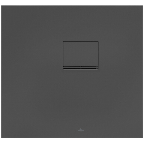 Villeroy & Boch Squaro infinity douchevloer - 80x75cm - Anthracite (grijs) SW480064
