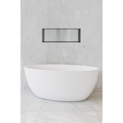 Hotbath &MORE Boîte d'encastrement ou niche encastrée - 30x80x10 - Inox 316 SW1246610