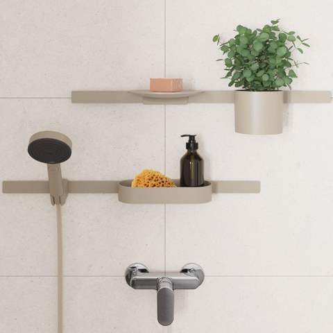 Hansgrohe Designflex Planet Edition textiel - doucheslang - 160cm recycled - mat zand (beige) SW918186