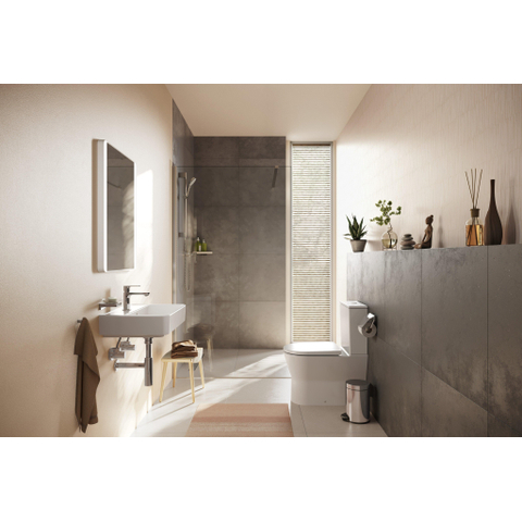 Hansgrohe Rebris s Eengreeps wastafelmengkraan - 80 - coolstart - zonder afvoer - hoogglans chroom SW796592