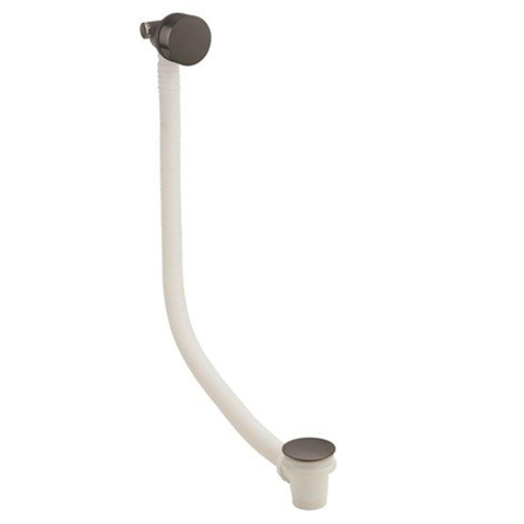 Crosswater Bath Waste Bad Badafvoer - klikwaste - vulset - slate gunmetal (antraciet) SW927837
