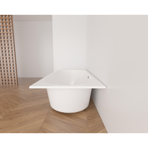 Zeza Oval Baignoire - 190x90cm - Acrylique - duo - brillant blanc SW1015080