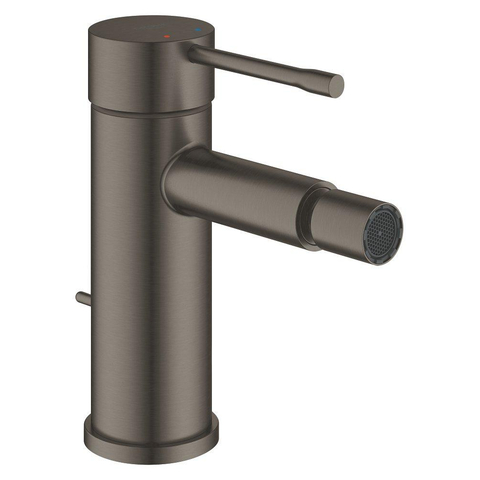 Grohe Essence New Bidetkraan - S-Size - met waste - brushed hard graphite (antraciet) SW97521