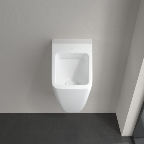 Villeroy & Boch Omnia Architectura Cuvette d’urinoir angulaire avec connexion et évacuation cachées Blanc 0124438