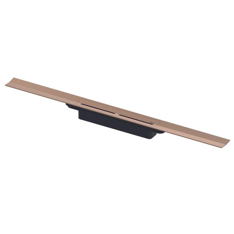 Tece DrainProfile Profil de douche 80cm raccourcissable brushed red gold SW656791
