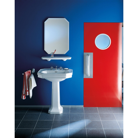 Duravit Serie 1930 1930wastafel - met 1 kraangat - 60x41cm - wit 0291294