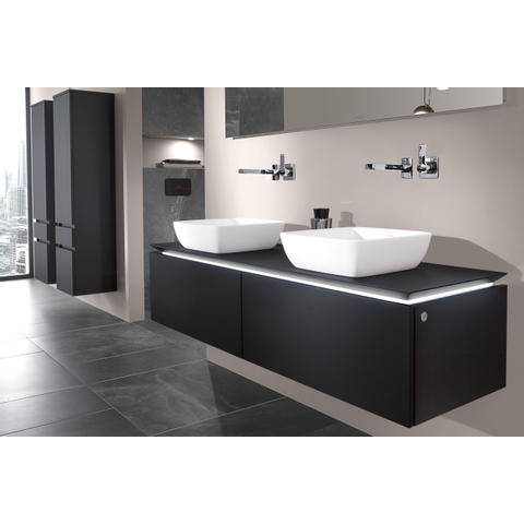 Villeroy & Boch Artis vasque à poser - 41x41cm - sans trou de robinetterie sans trop-plein ceramic+ blanc GA57119