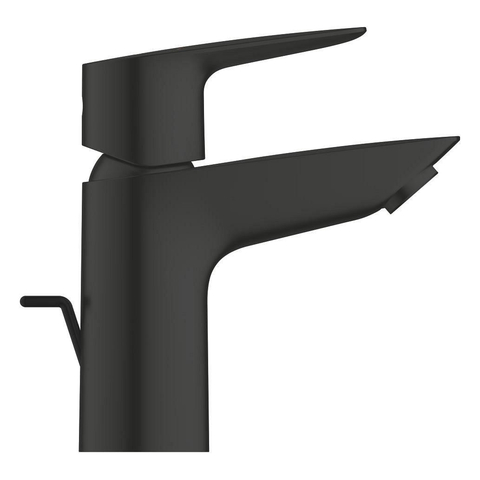 GROHE Start Edge 2020 wastafelkraan - s-size - met waste - mat zwart SW1522140