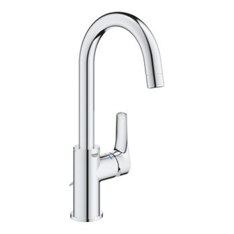 GROHE Eurosmart ensemble de robinet à économie d'eau taille l avec chaîne chrome SW654565