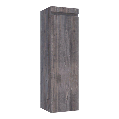 BRAUER Joy Armoire de salle de bains - 120x35x35cm - 1 porte - sans poignée - ouverture à droite - Driftwood SW499121