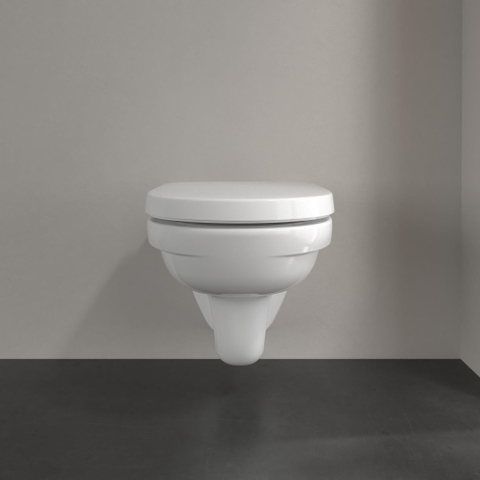 Villeroy & Boch O.novo WC suspendu sans bride avec abattant softclose et quickrelease blanc GA18658