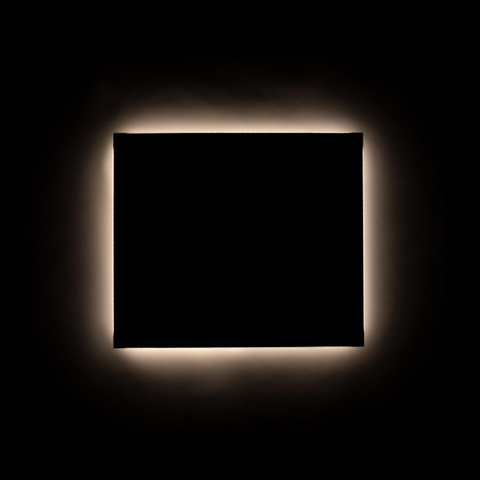 Adema Squared badkamerspiegel 80x70cm met indirecte LED verlichting en touch schakelaar SW238213