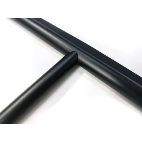 Saniclass Dual Glaswisser - inclusief haak - mat zwart SW720523