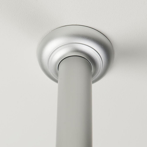 Sealskin Seallux Support de plafond pour tringle de rideau de douche 60cm Aluminium Aluminium mat SW28461