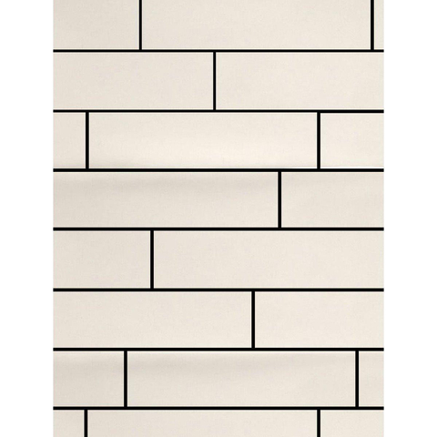 Terravito Pavero carreau mural - 7,5x30cm - 8,6mm - Rectangulaire - crème mat SW359853