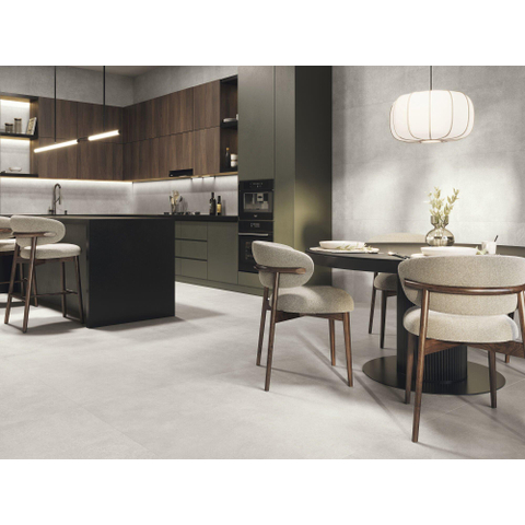 Terravito Corsano wand- en vloertegel - 60x60cm - 8.0mm - Vierkant - gerectificeerd - Natuursteen look - mat grijs - Grey SW1601907