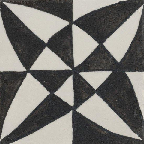 Ceralto Ricordo Marmo Vloertegel - 15x15cm - 10mm - glans - NERO SW1591615