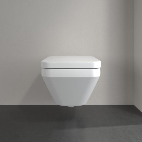 Villeroy & Boch Architectura Wandcloset - 53cm - spoelrandloos - diepspoel Twistflush CeramicPlus - glans wit SW1162060