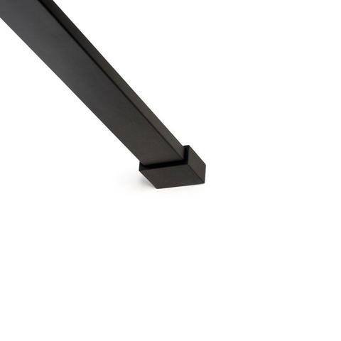 Saniclass Bellini Inloopdouche - 80x200cm - veiligheidsglas - mat zwarte lijst rondom - anti kalk SW238206