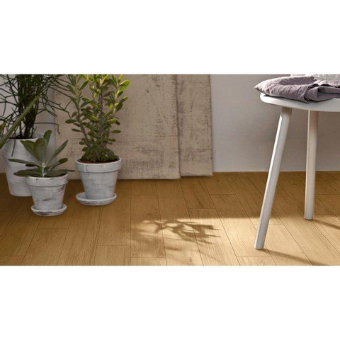 ÉCHANTILLON Ceralto Bosque Craft Carrelage sol et mur 15x90cm 8.5mm rectifié R9 grès cérame Honey SW913453
