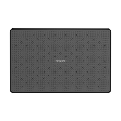 Hansgrohe Activera Q hoofddouche - 29x18cm - rechthoek - ecosmart - mat zwart SW1566657