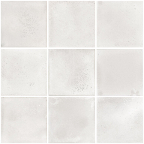The Mosaic Factory Kasba mozaïektegel - 30x30cm - 6.5mm - vierkant - R10 - mat wit SW798758