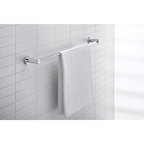 Duravit D-code Handdoekhouder - 80cm - hoogglans chroom 0315319